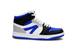 Basket inspirert high top sneakers