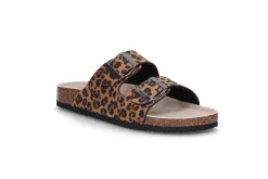 Fotseng sandal med leopard print