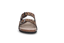 Fotseng sandal med leopard print