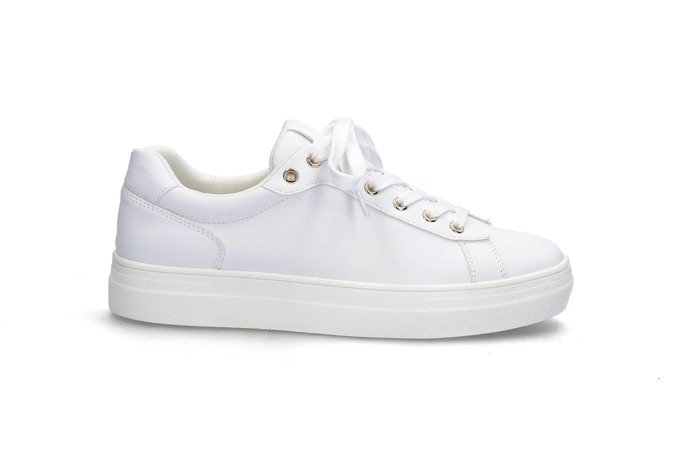 Klassiske hvite sneakers