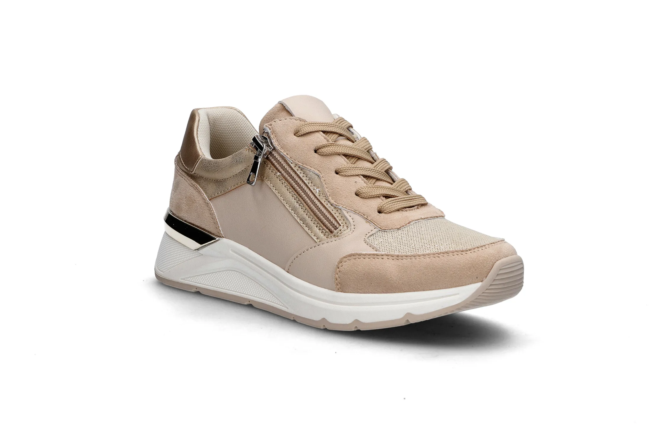 Sneakers med glitter detaljer